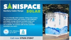 Sustainable Portable Toilet Hire Somerset Solar Powered klanet kind Festival Events Construction Loo Shower Hire BPTH