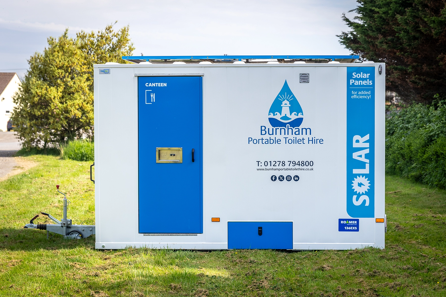 Portable Solar Powered Loo