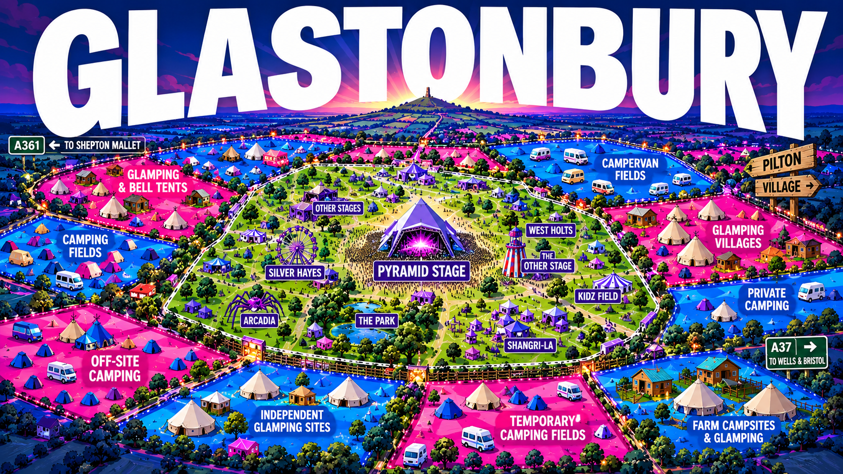 HIRE portable toilets for Glastonbury music festival local Somerset company loocrew burnham